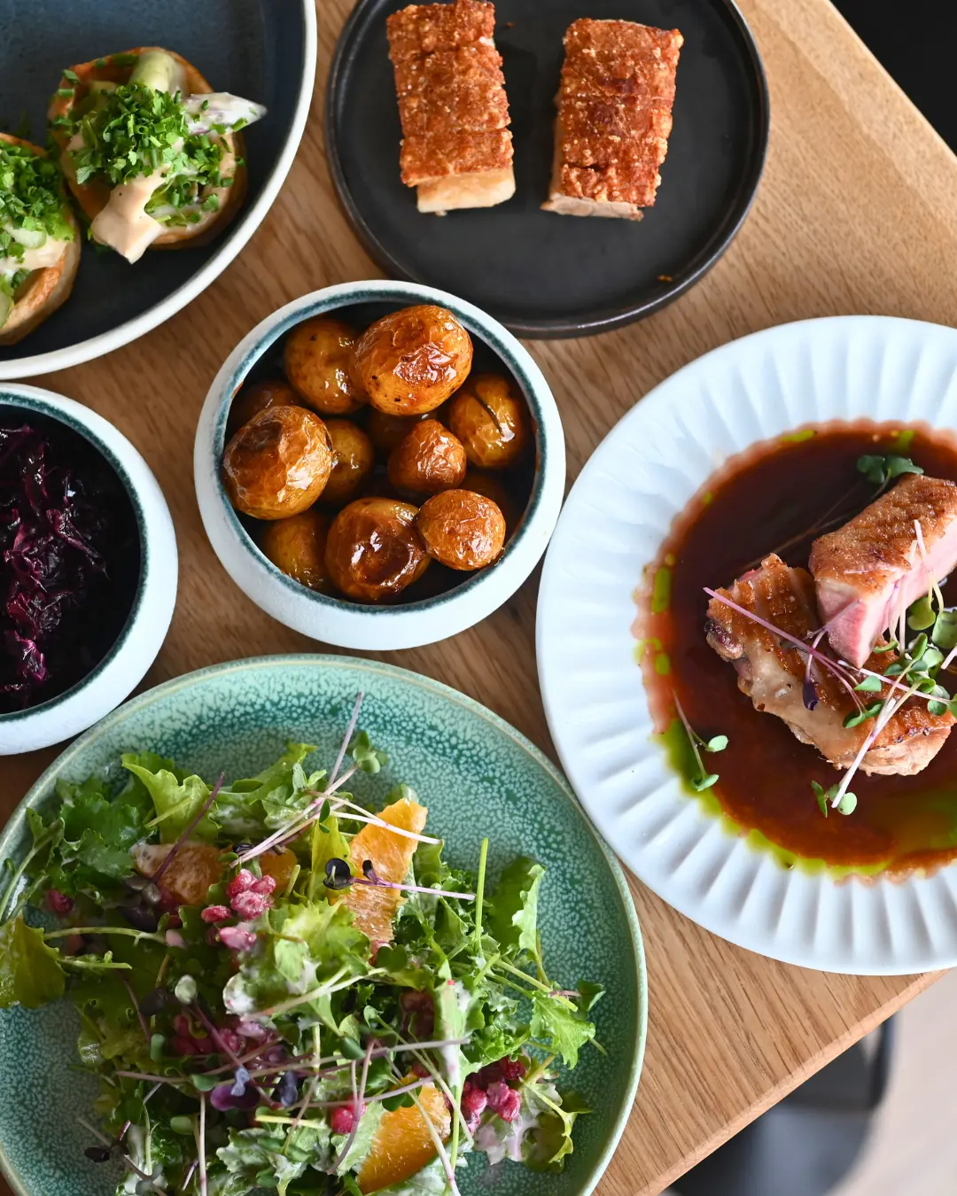 And til julefrokost på Brasserie 1864 i Ebeltoft