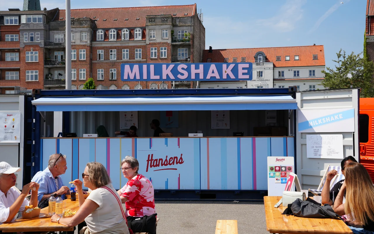 Milkshake bod ved Tall ship race