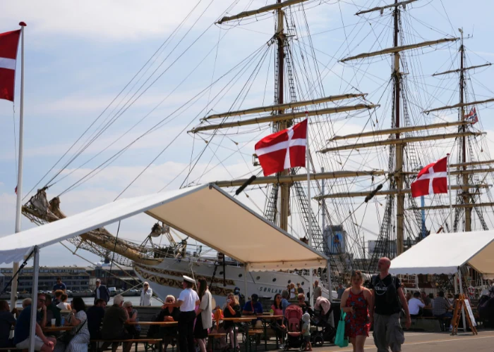 Majestætisk skib til Tall Ships Race