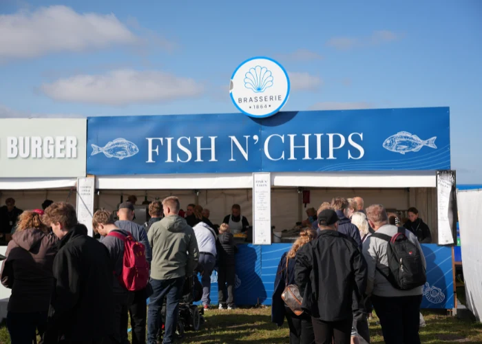 Fish n' chips til Danish Air Show