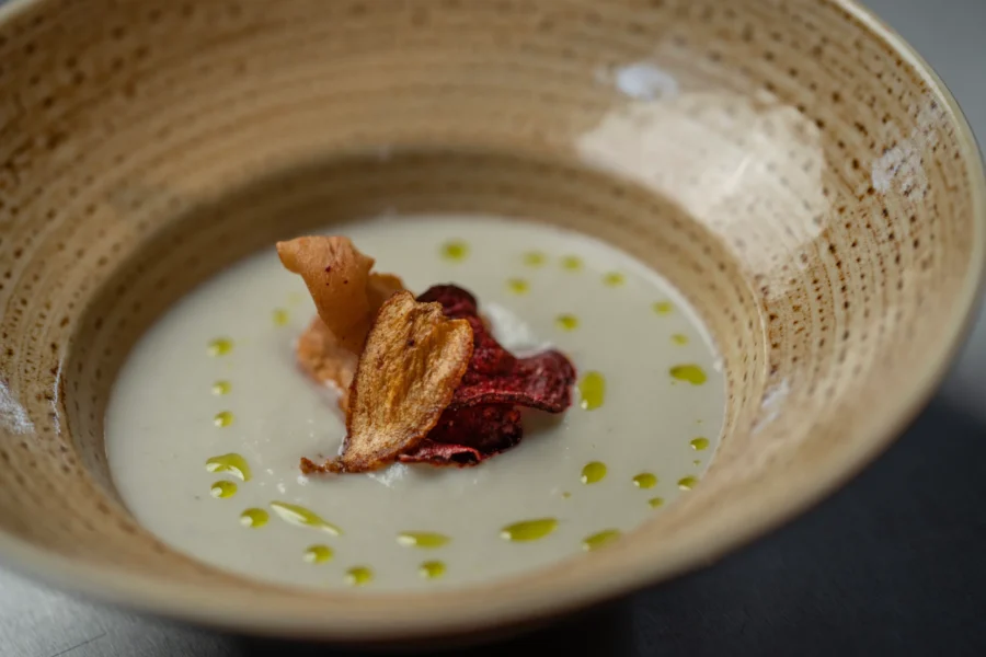 Jordskokkesuppe Jordskokkesuppe - nytårsmenu 2025